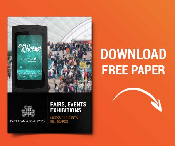 Fairs, Events, Exhibitions by PARTTEAM & OEMKIOSKS